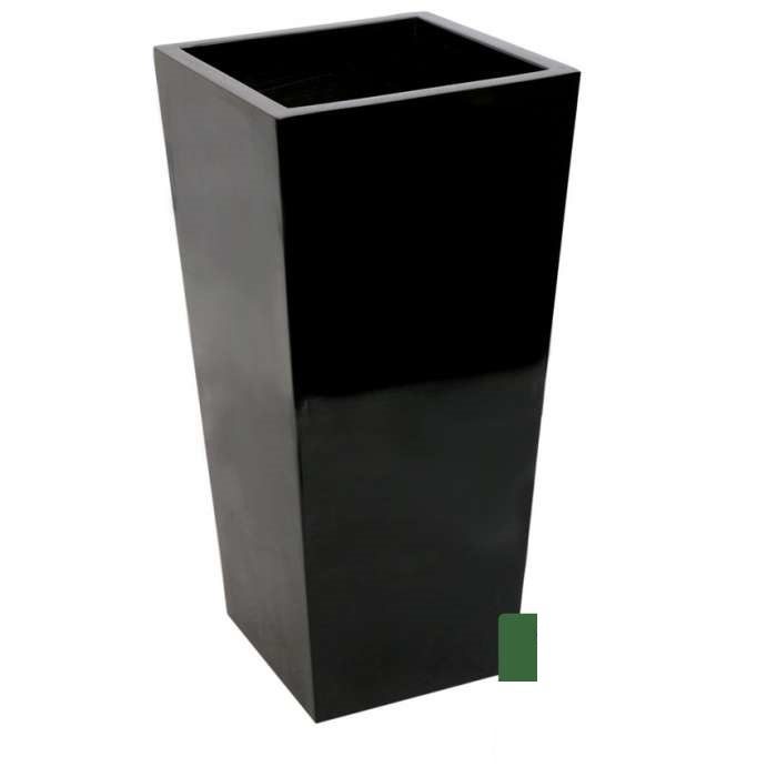 Ceramic Slim Square Tall Pot B plantssouq