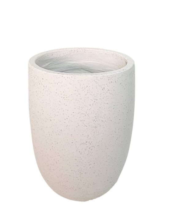 BA White Egg Pot