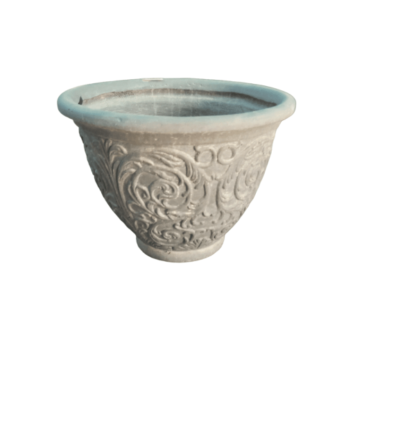 Grey Fiber cement pot 18