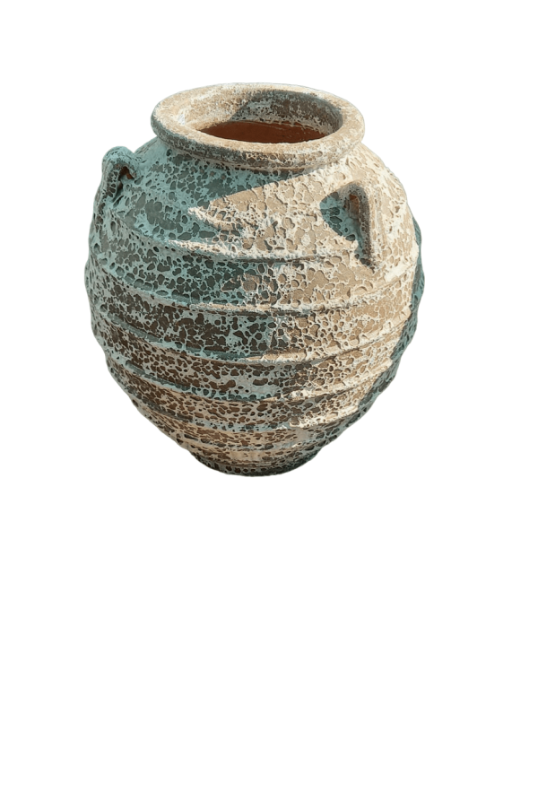 Antique white Ceramic Pot