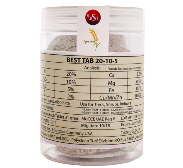 Best Tab "NPK Fertilizer Tablets" with Complete Essential Nutrients For Indoor and Outdoor Plants