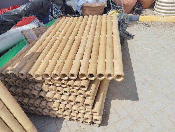 Bamboo poles fence A(Full bamboo) - Image 2