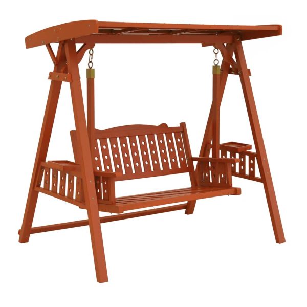 Wooden Garden Swing Beach