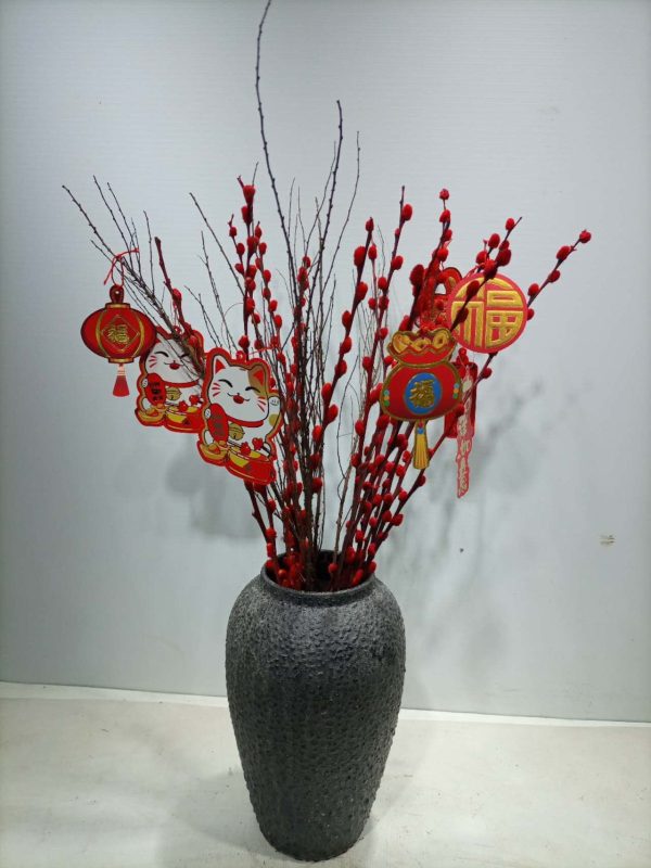 Artificial Fruits and Flowers – Ceramic Pot
