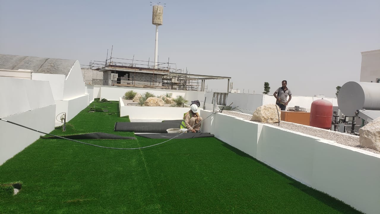 Grass Installation Area