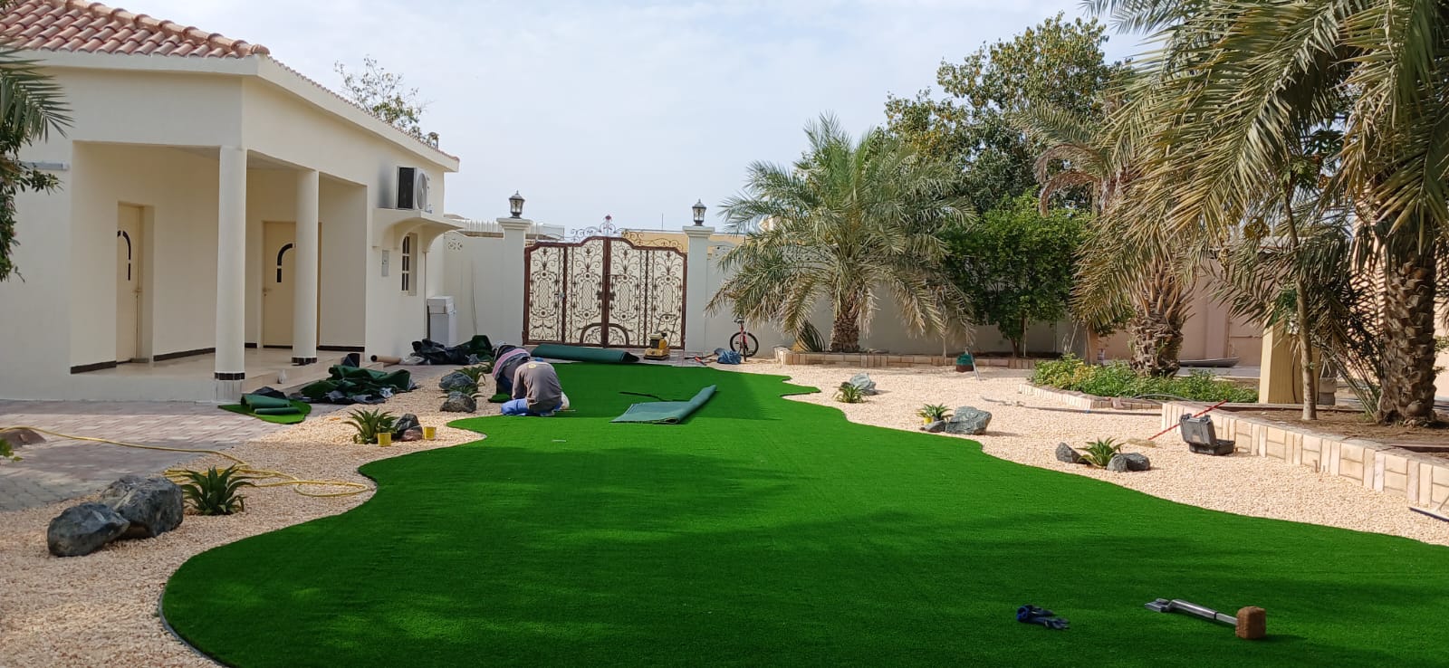 Completed Grass Installation