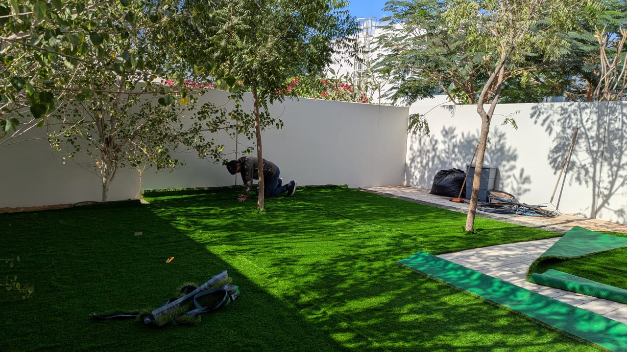 Grass Installation Work