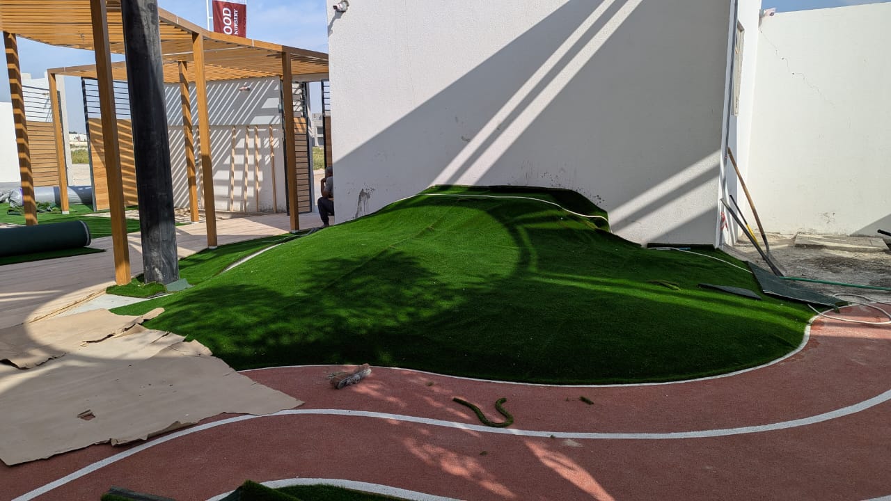 Outdoor Grass Installation
