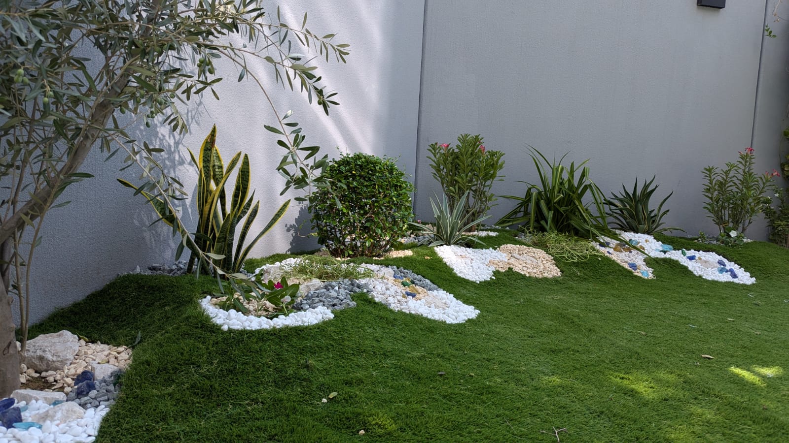 Grass Installation Project View