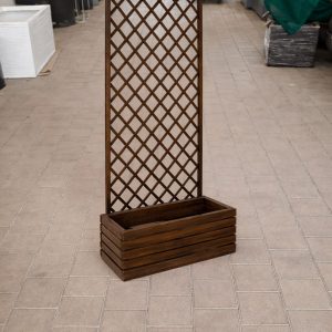 Wooden Fence Pot Stand YD