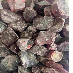 Garden Decore  Glass Red